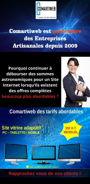 Pub site internet comartiweb